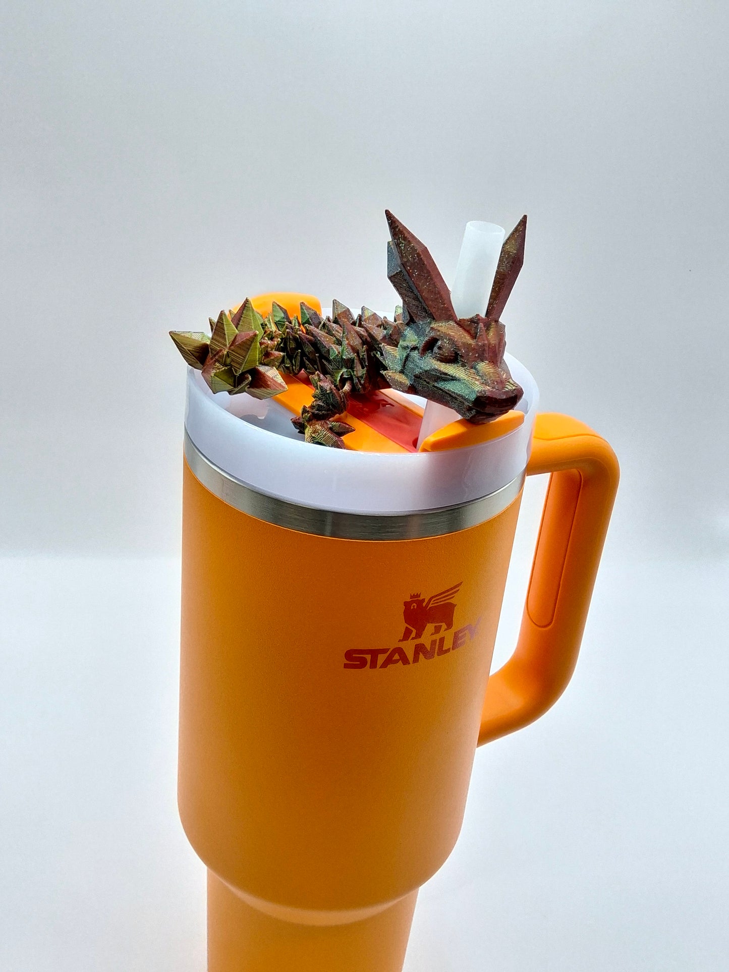 Crystal Dragon Straw Buddy