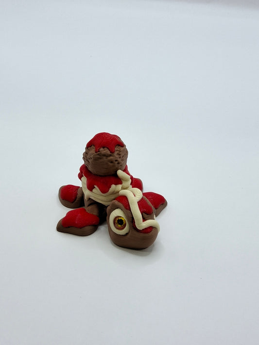 Spaghetti and Meatball Turtle
