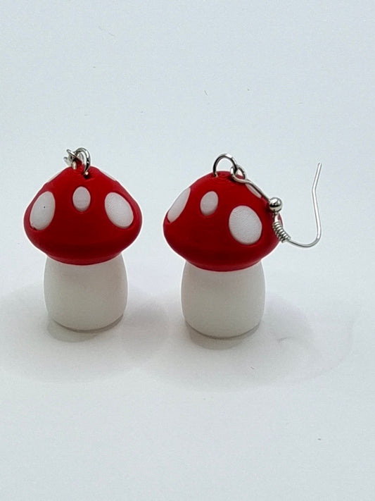 Mushroom Earrings